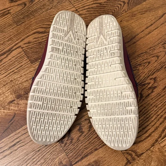 Vionic Uptown Loafer Leather Cherry Jubilee Multicolor Size 8 Packable Like New - Picture 10 of 13